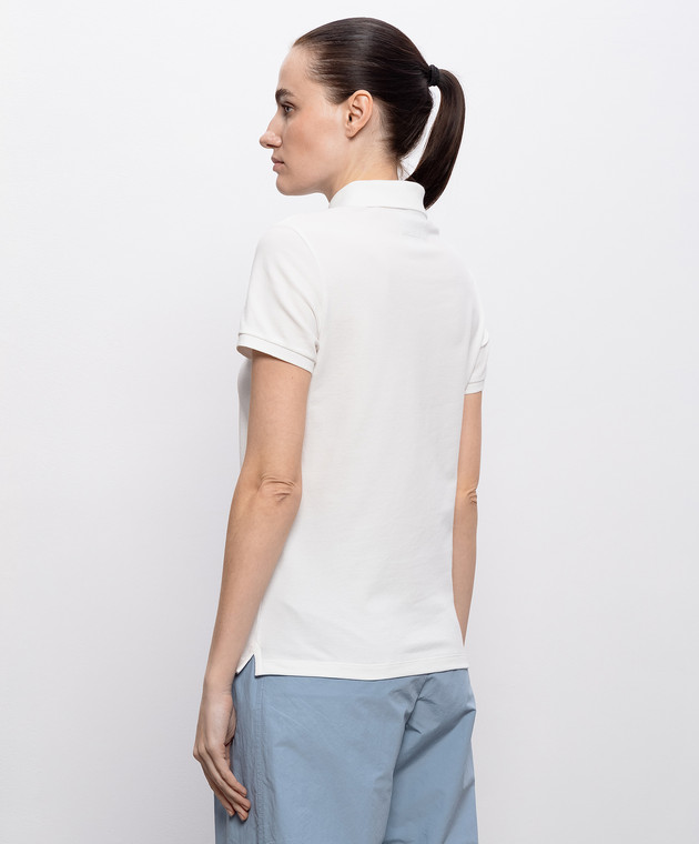 Parajumpers Белое поло Enif 26SPWPOEK33 изображение 4