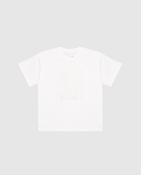 Maison Margiela MM6 Дитяча біла футболка з принтом M61125MM08G