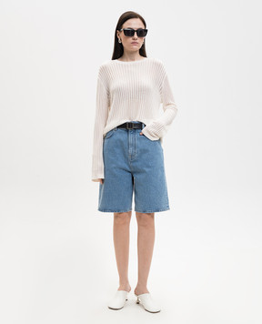 Loulou de Saison Джемпер Hedora цвета айвори HEDORA