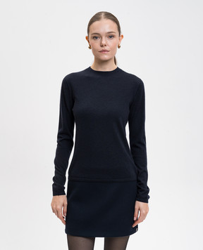 Max Mara Синій джемпер Marica з кашеміру MARICA