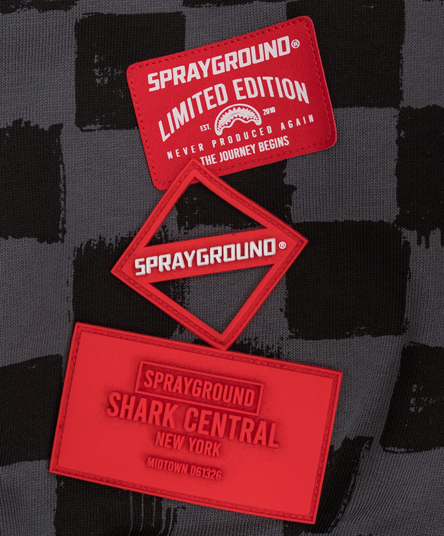 Sprayground Детский черный свитшот Turn Around SPY1540GBLK изображение 4