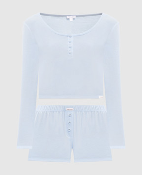 Dore & Rose Голубая пижама Henley HENLEYSLEEPSET