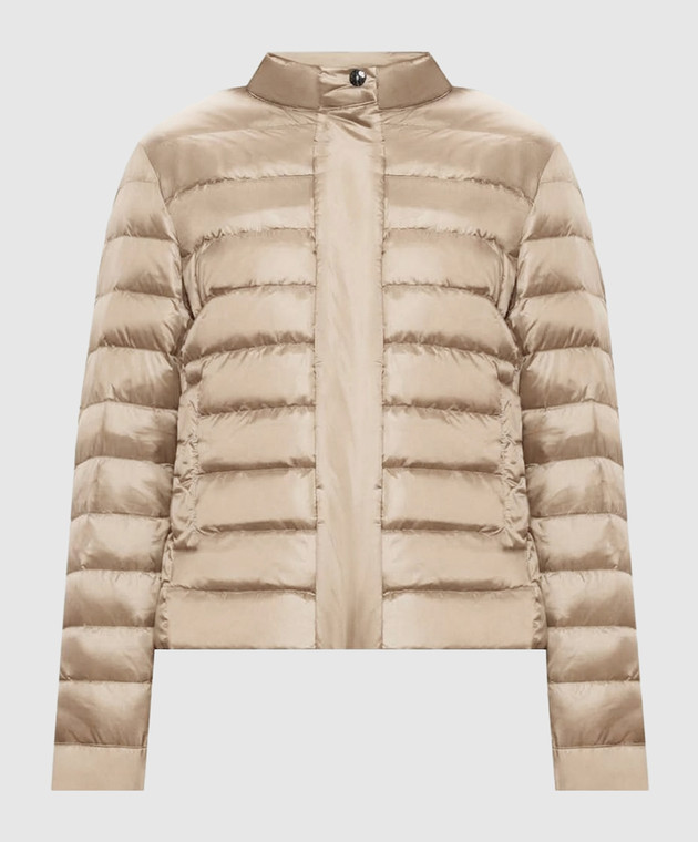 Woolrich Бежева пухова куртка CFWWOU2195FRUT5453