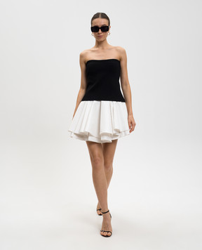 Simkhai Черное многослойное платье Isabelle 6251214B