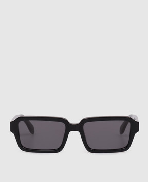 Palm Angels Черные очки с акцентным логотипом PA1025100753