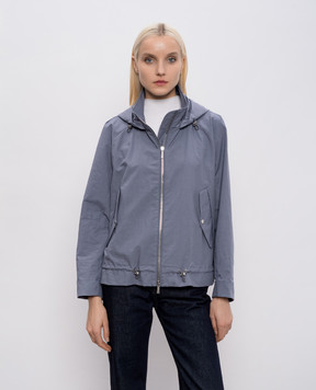 MooRER Синя вітровка з льоном RYA RYAWFC