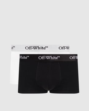 Off-White Набір трусів-бріфів з логотипом OMUH00AC99JER001
