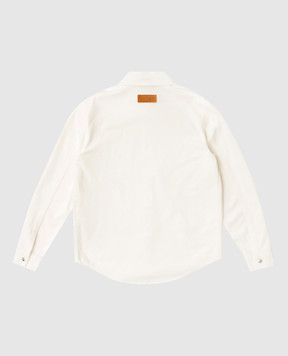 Versace Дитяча біла джинсова сорочка 10229311A16917