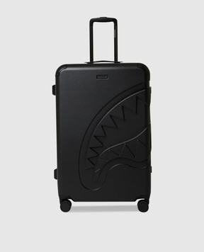 Sprayground Детский черный чемодан THE JOURNEY BEGINS SHARKITECTURE 910CL292NSZ
