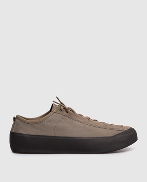 Stone Island Коричневі кросівки з логотипом L1SFWS100010S0448