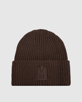 Mackage Коричнева шапка з вовною JUDEMZ