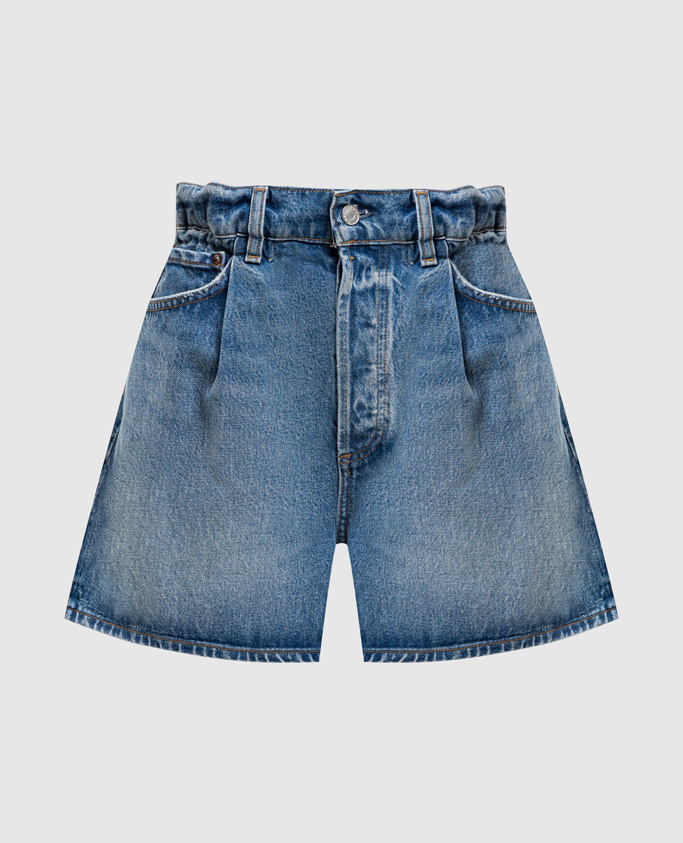 

Синие джинсовые шорты Lyonne, Синий, Шорты