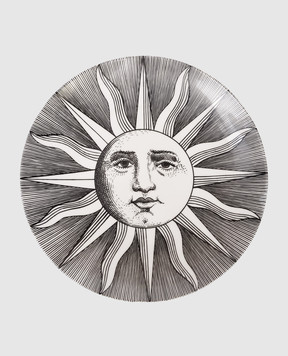 Fornasetti Декоративна тарілка на стіну з порцеляни Soli e Lune P06X438