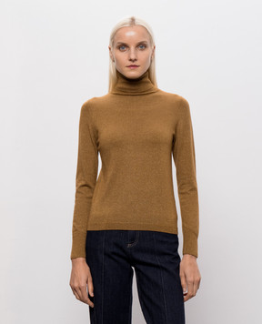 Allude Коричневий гольф з вовною з люрексом 26564102