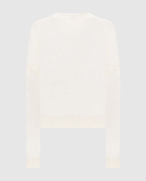 Brunello Cucinelli Свитер с мохером цвета айвори MLC349300P