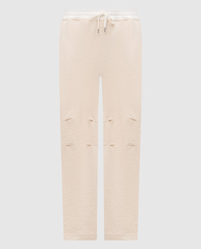 Brunello Cucinelli Бежеві спортивні штани MR8313381G