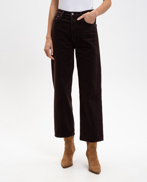 AGOLDE Бордовые джинсы Ren A9191E1183