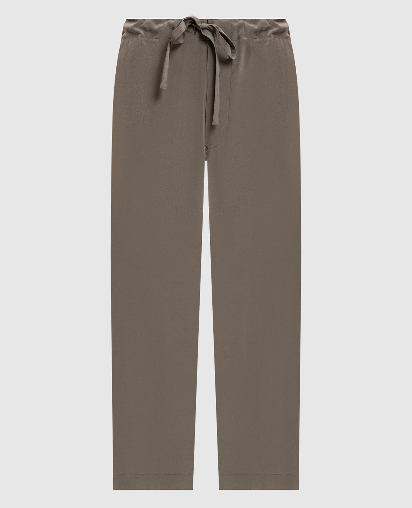 Штани кольору хакі