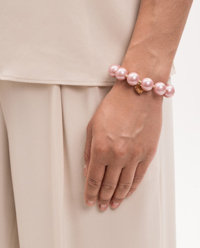 Dolman Bijoux Рожевий еластичний браслет 33787