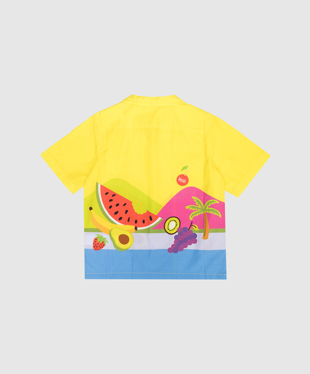 Diesel Дитяча сорочка в принт J02745KXBST зображення 2