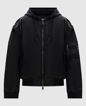 Vetements Чорна куртка MH27JA018Bw