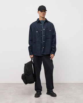 Stone Island Синий логинслов с логотипом K2S152100024S0242
