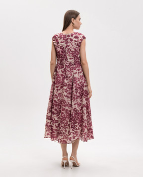 Max Mara Платье SMMPEONIE из рамы в цветочный принт SMMPEONIE
