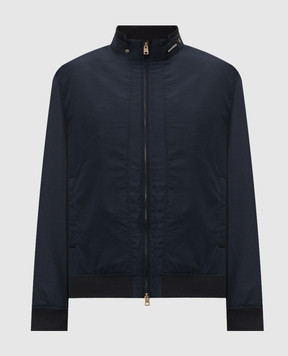 Woolrich Синя куртка з нашивкою логотипа CFWOOU2133MRUT3662