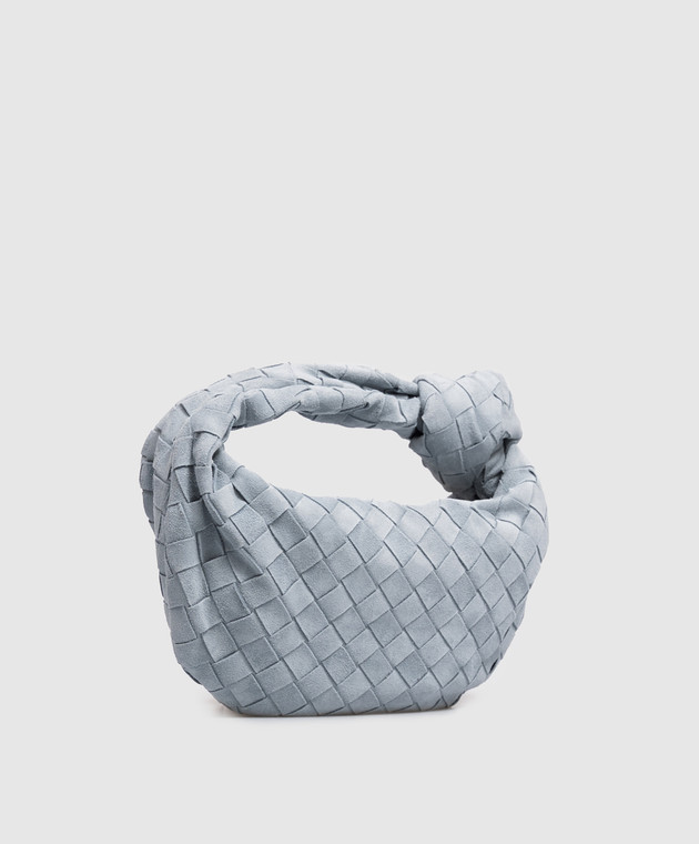 Bottega Veneta Блакитна замшева сумка-хобо Jodie 651876V5ZZ0 зображення 3