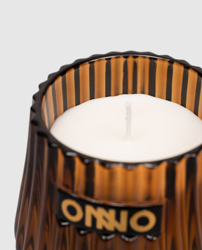 Onno Свічка Eclectic з ароматом Ginger Fig в скляному свічнику ONECCAG