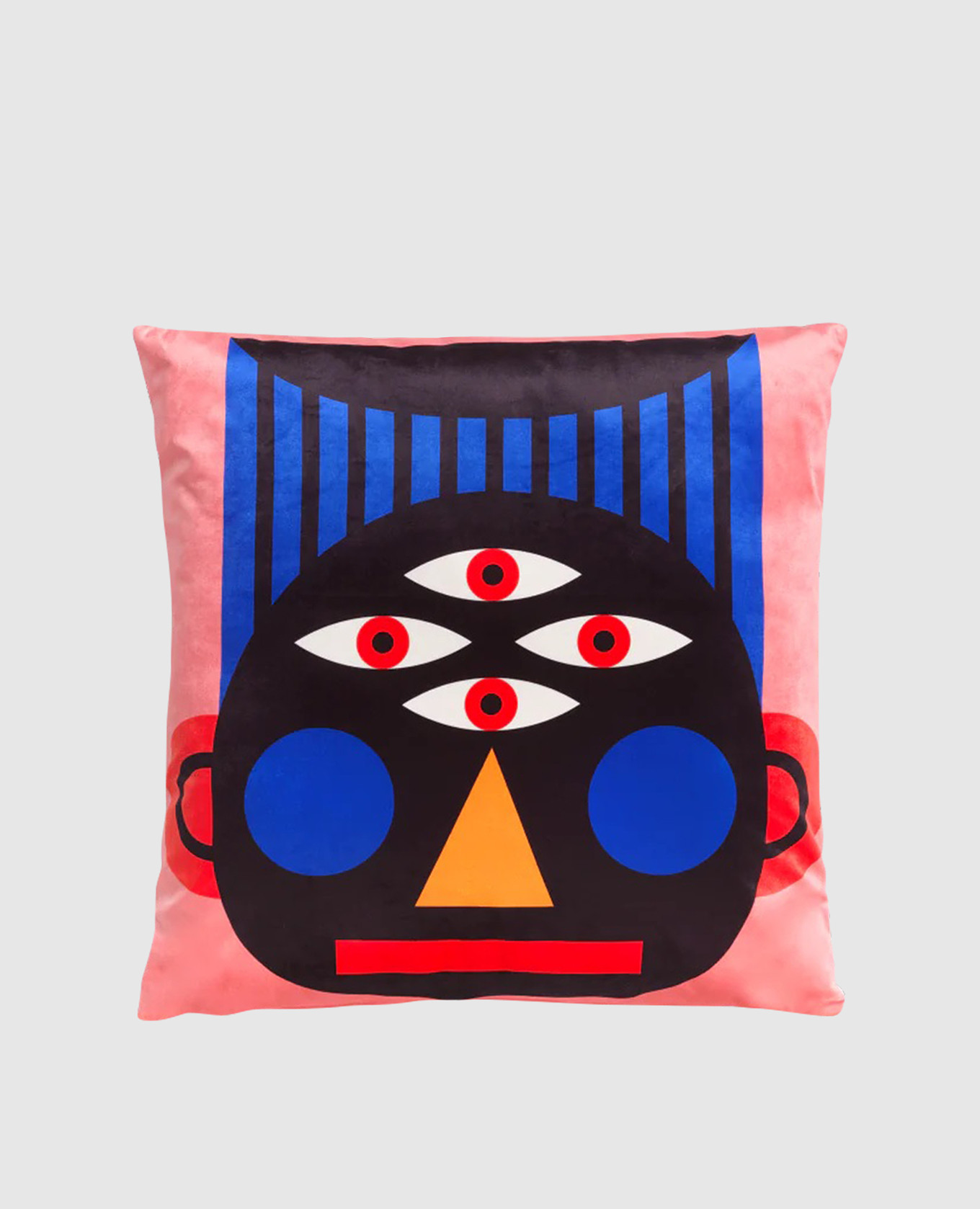 

Декоративная подушка Oggian Face, Разноцветный, Подушки