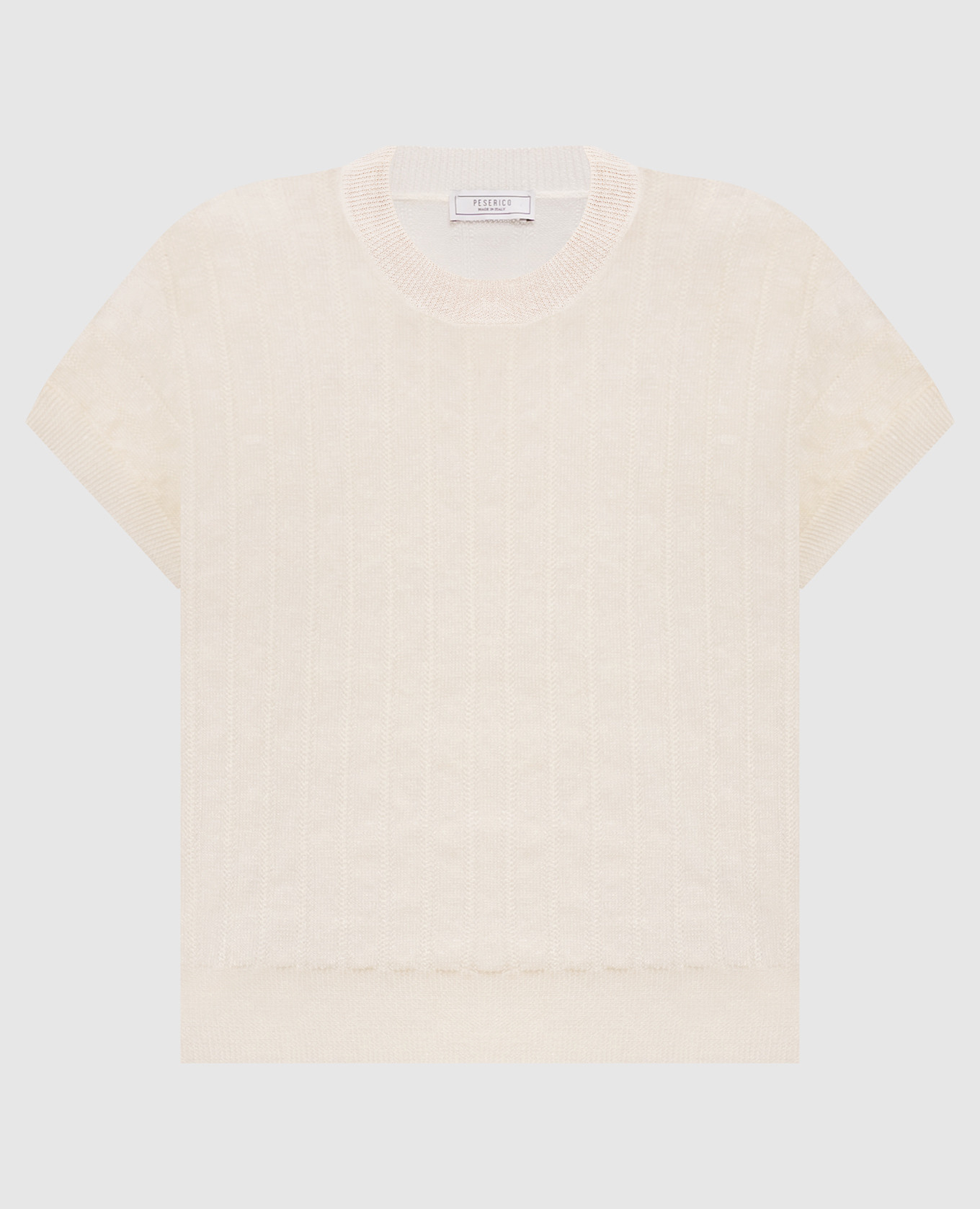 

Бежевый топ с льном, Топы