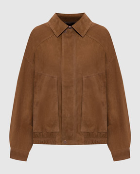 Babe Pay Pls Коричневая куртка из нубука 2533SUEDE