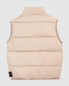 Stone Island Дитячий бежевий пуховий жилет L2S16G100001S002868