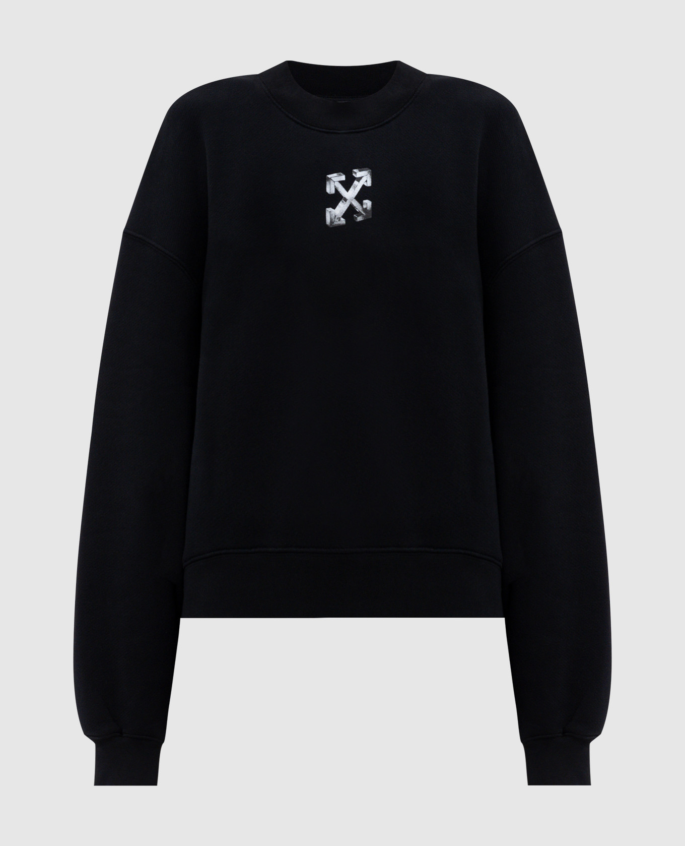 

Черный свитшот Metal Off, Свитшоты