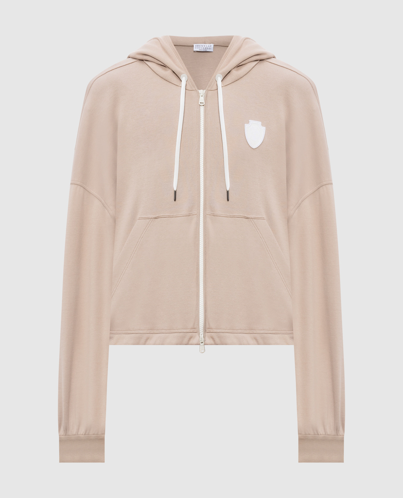 Бежева спортивна куртка