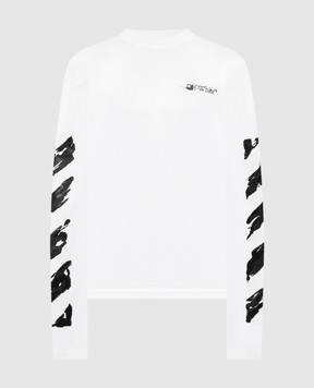 Off-White Білий лонгслів Ink Arrow 44MAB09CF5J003