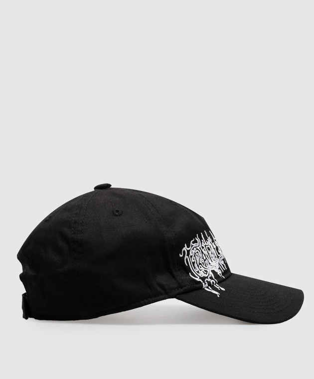 Vetements Черная кепка Cradle of Filth UCF76CA100B изображение 3