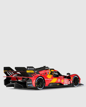 Amalgam Красный сувенир в форме болида Ferrari 499P M6274SC1