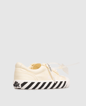 Off-White Желтые кроссовки Vulcanized Undercut OWIA28QS26FAB001