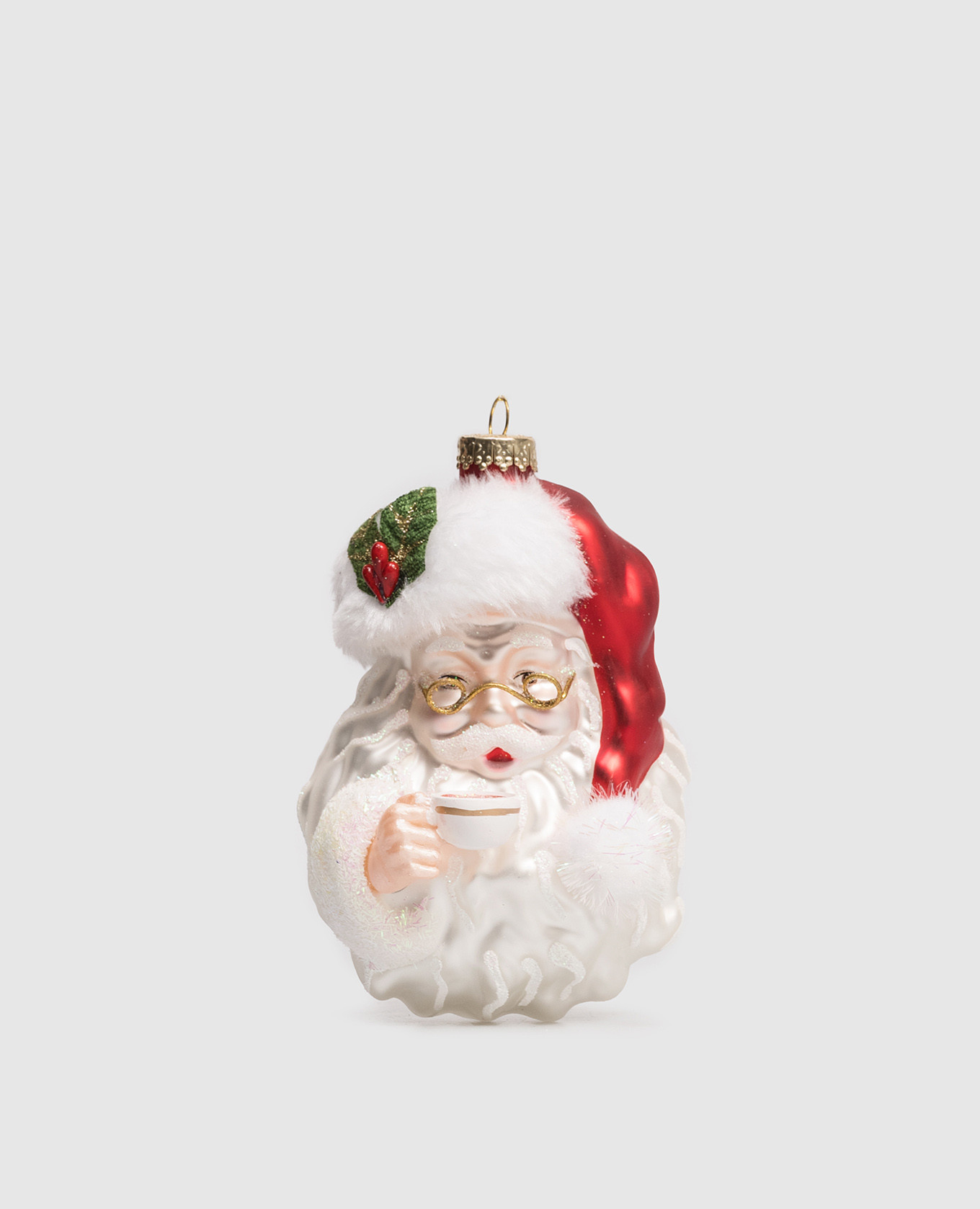 

Елочная игрушка Santa Claus, Белый, Елочные украшения