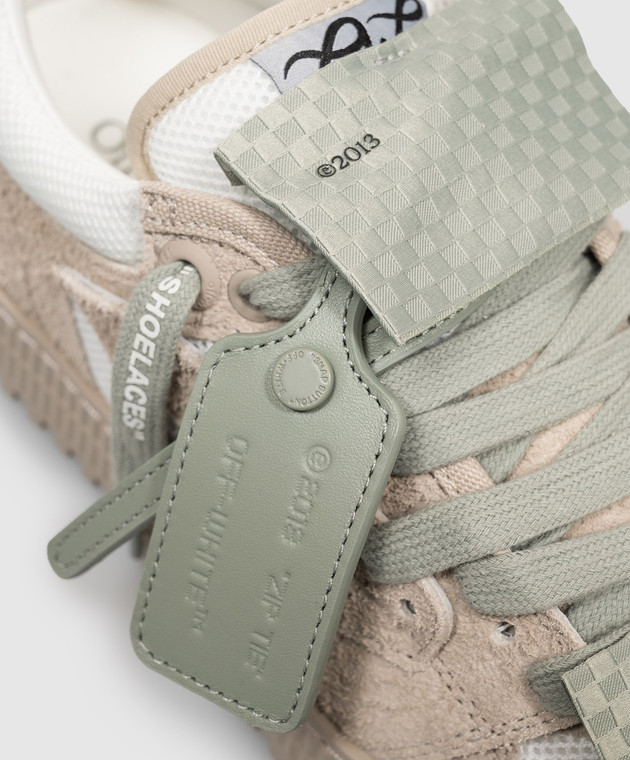 Off-White Бежеві комбіновані кросівки 3.0 OF05780101 зображення 5