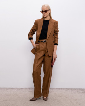 Brunello Cucinelli Черный лонгслив с цепочкой мониль MPT18B0107