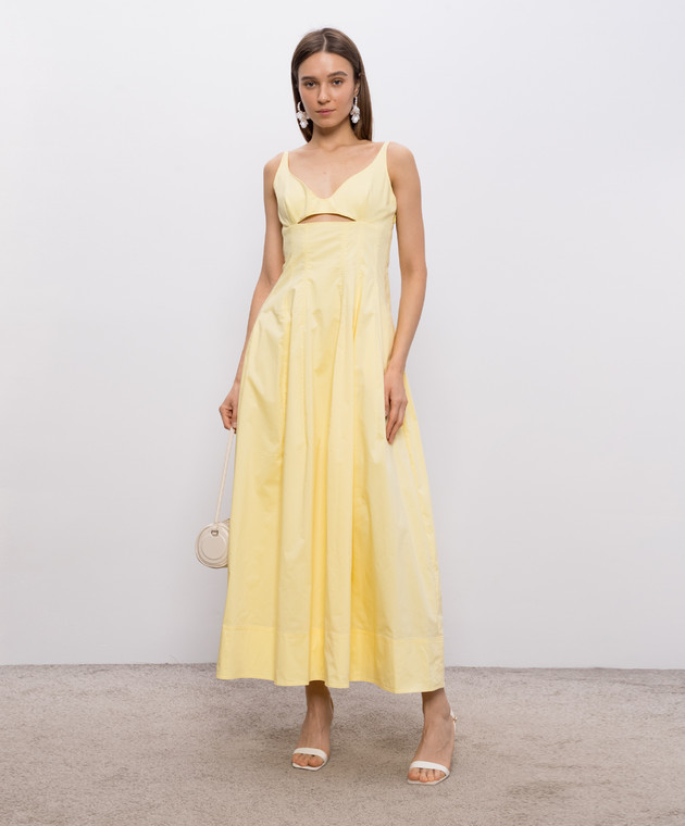 Simkhai Желтое платье Maddy 2261148T изображение 2