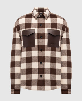 Mackage Коричнева куртка Ryker в клітинку RYKERPL