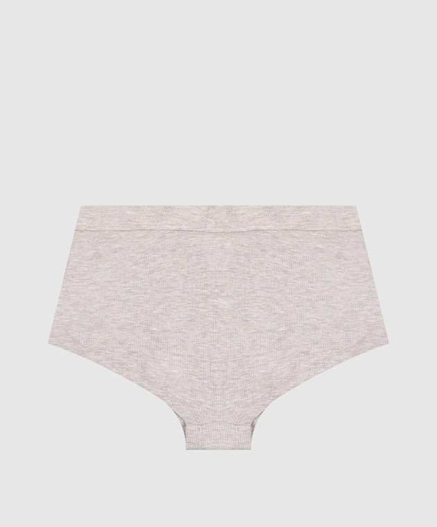 Palm Angels Серые трусики-шорты с нашивкой логотипа PLA1UWBT08SI изображение 2