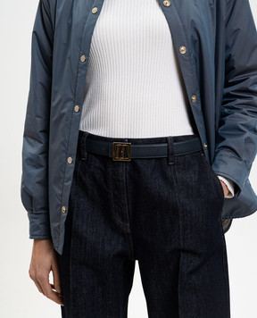 MooRER Кожаный двухсторонний ремень ELYDE ELYDEPGR