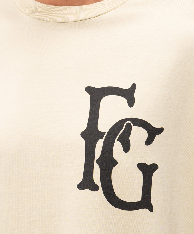 Fear of God Жовта футболка 26 FG9M109927CRY зображення 5