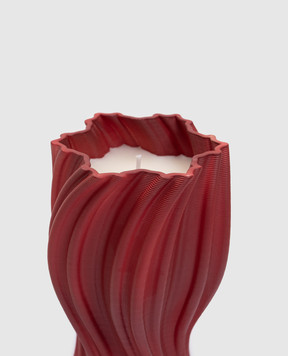 Lamart Ароматизована свічка Rosso Rubono в порцеляновому свічнику 1038065