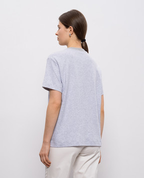 Peserico Серая меланжевая футболка A06369J005635